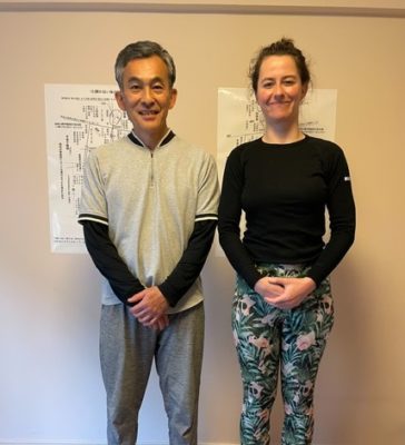 Patients from overseas　backpain kneepain Tokyo therapy